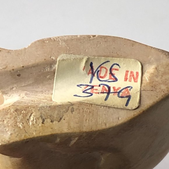 Carved Stone Rabbit Figurine from Kenya - Picture 3 of 3